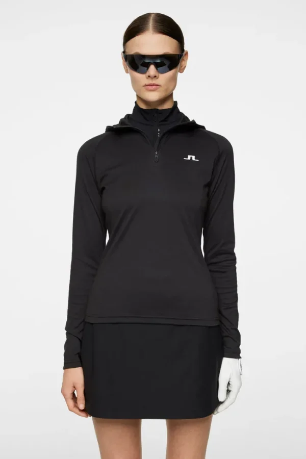 Agnes Quarter Zip Hood