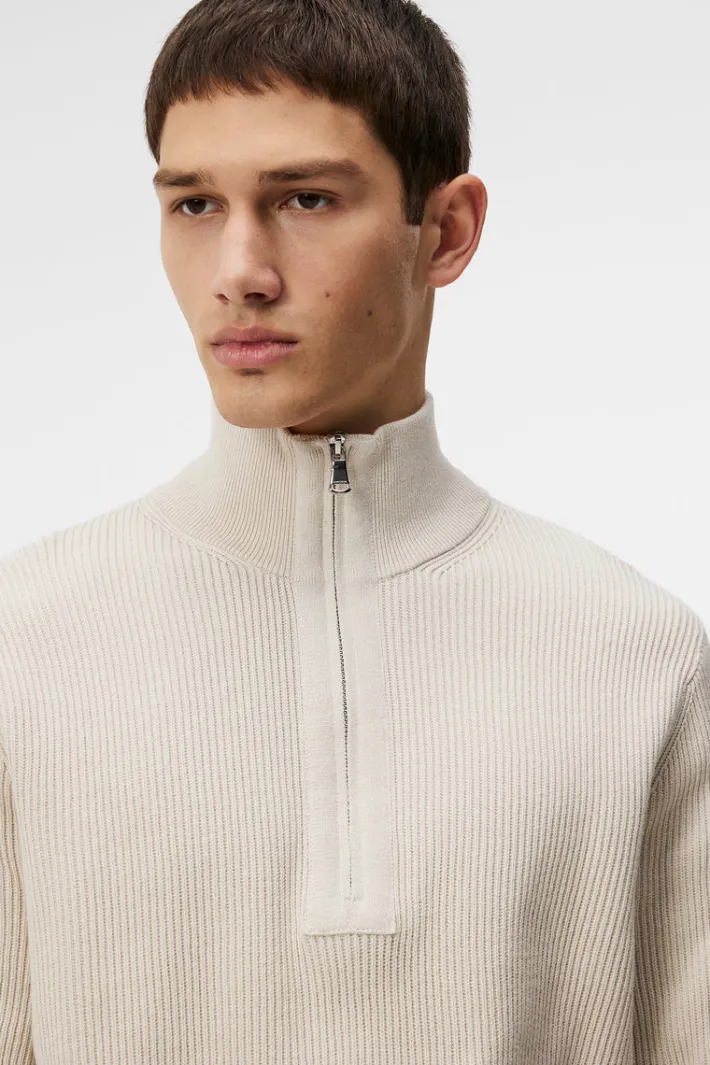 Alex Half Zip Knitted Sweater