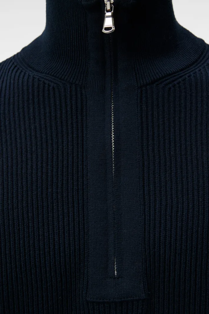 Alex Half Zip Knitted Sweater