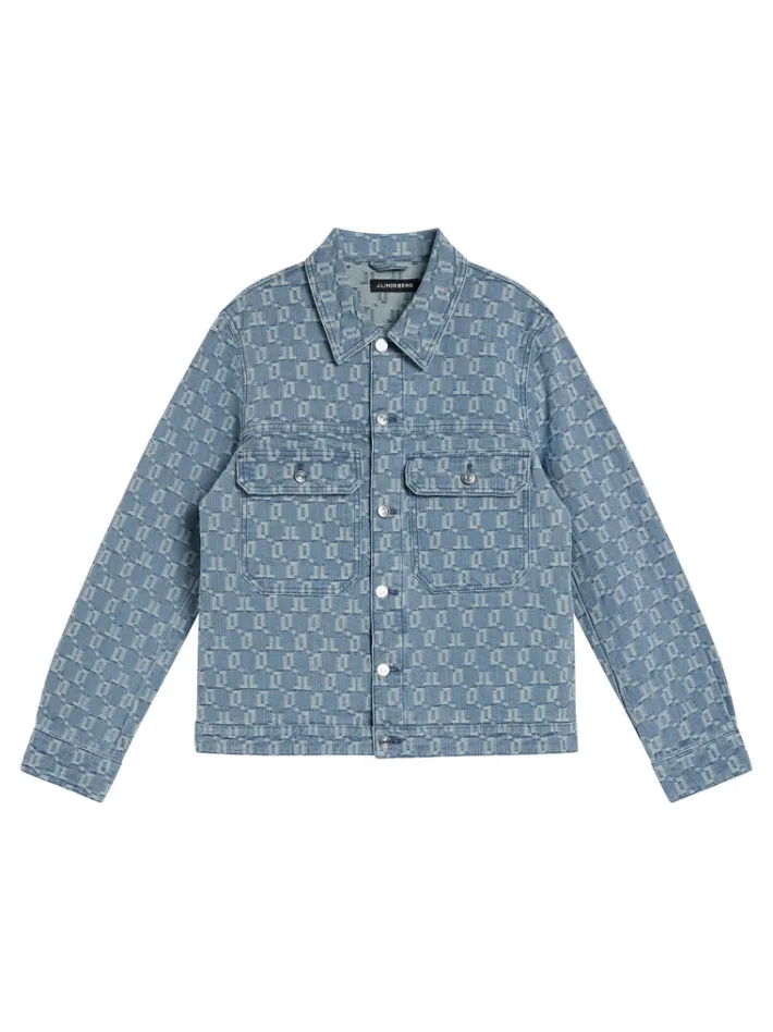 Cam Jacquard Denim Jacket