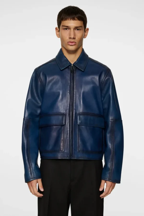 Jed Leather Party Jacket