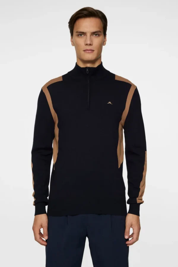 Kendrick Knitted Zip Sweater