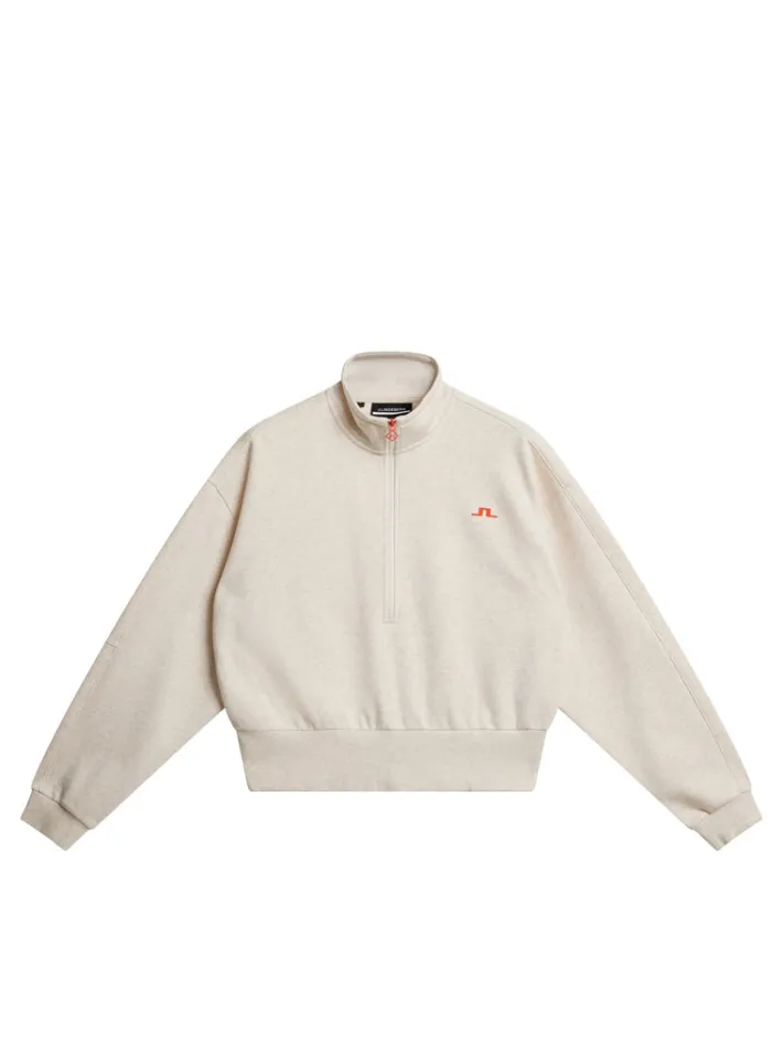 Lucia Zip Mock Neck