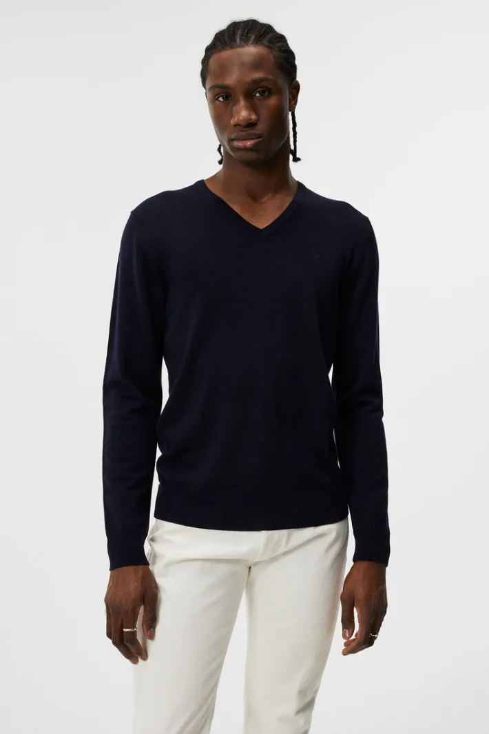 Lymann Merino V-neck Sweater