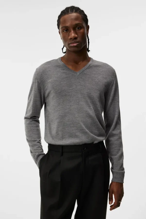 Lymann Merino V-neck Sweater
