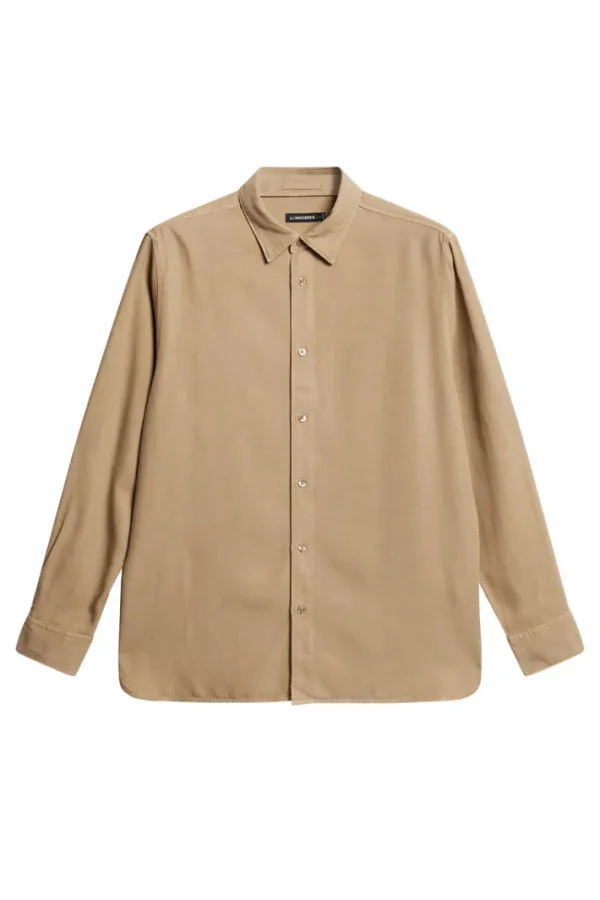 Reg LS Struct Gmd Tencel Shirt