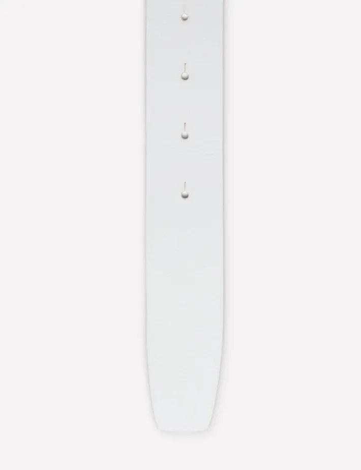 Slater 40 White Leather