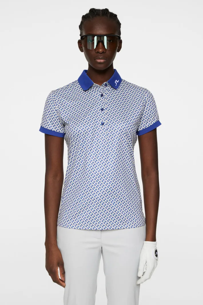 Tour Tech Print Polo