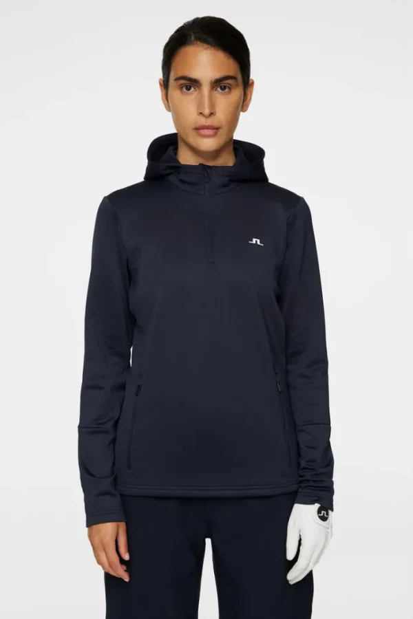 W Aerial Quarter Zip Hood